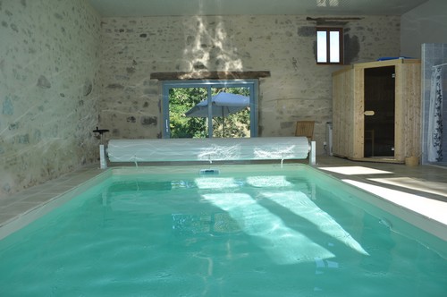  luxueuse piscine intrieure chauffe